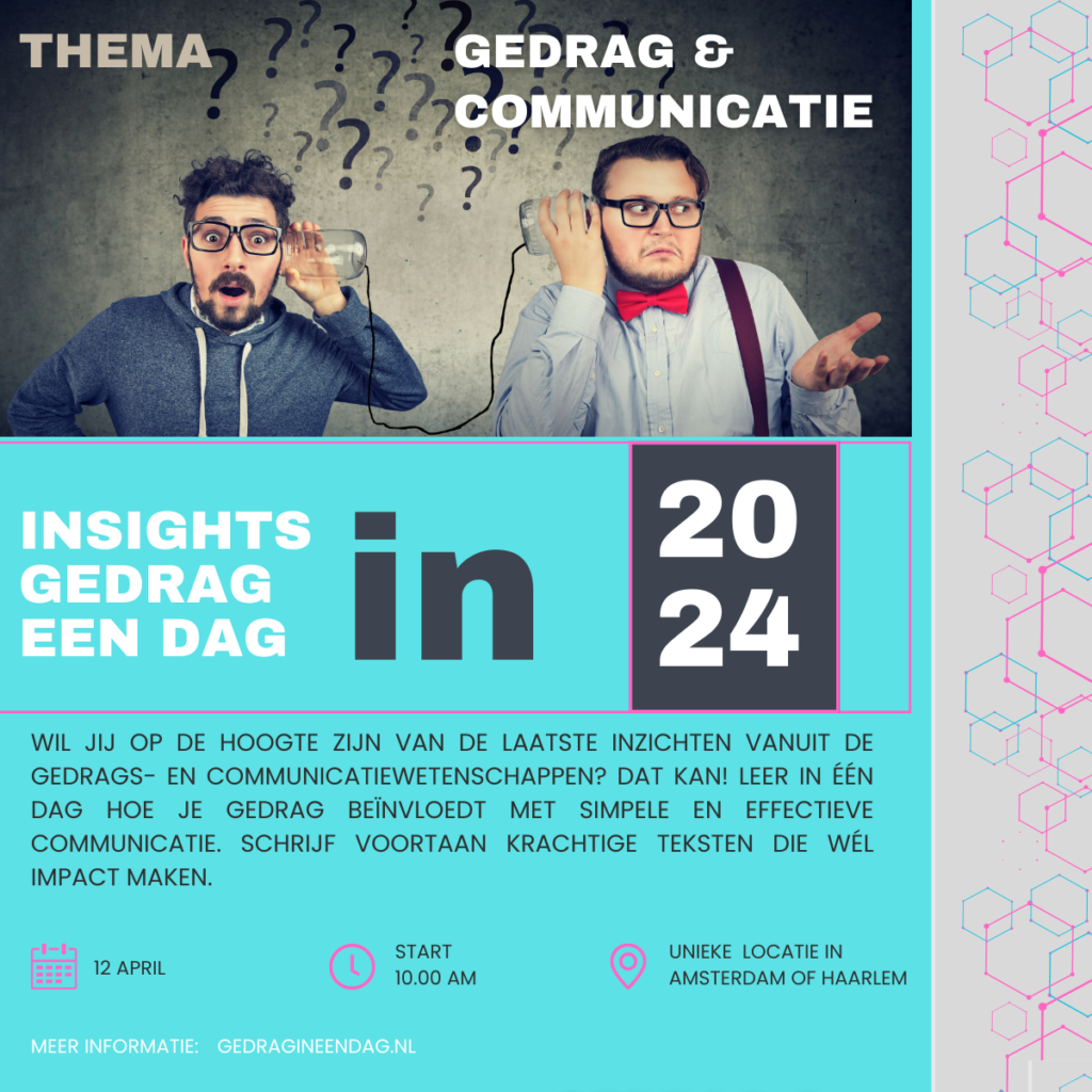 Gedrag en communicatie training