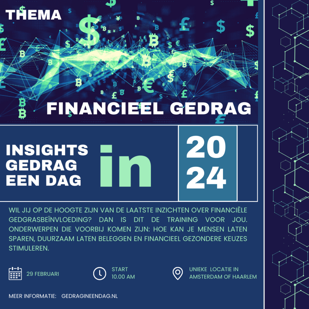 Training financieel gedrag